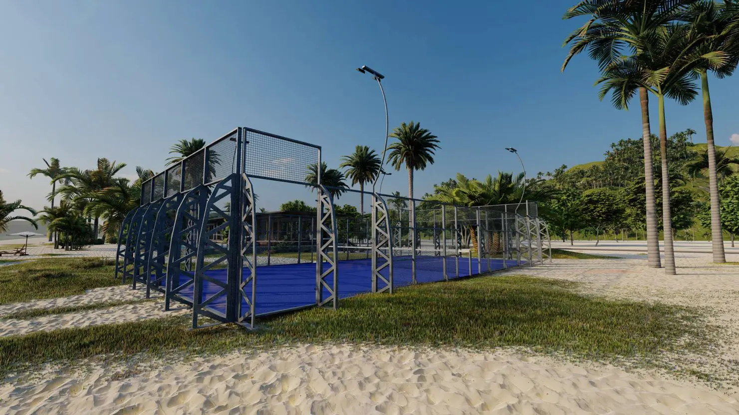Campo da padel SMASH ANTI-URAGANO, foto 1