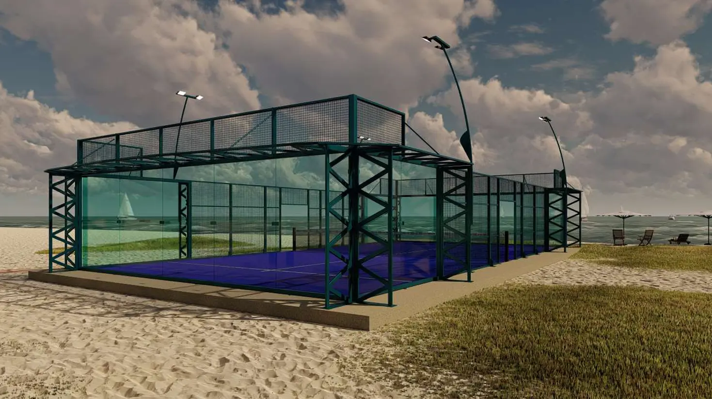 Campo da padel WING ANTI-URAGANO, foto 1