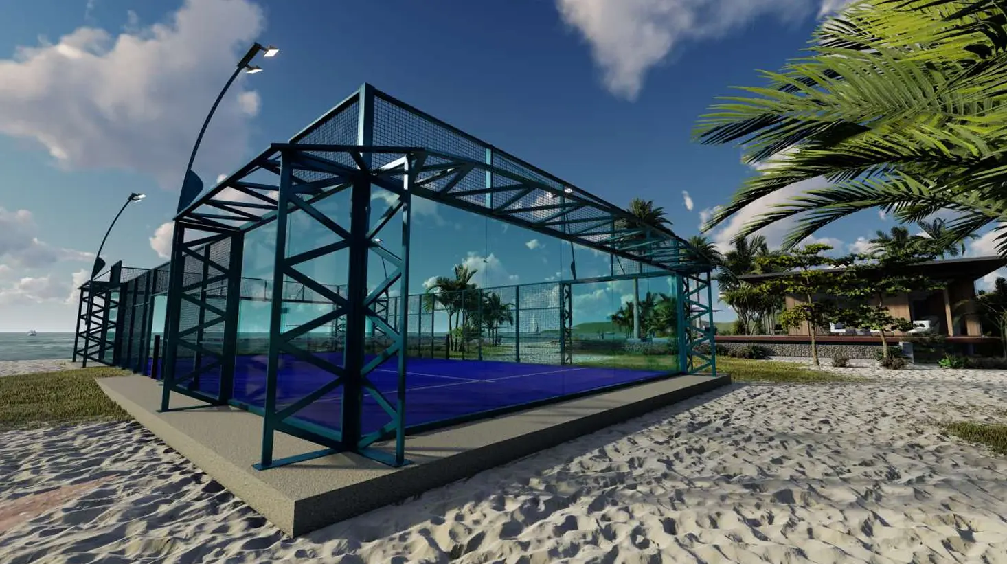 Campo da padel WING ANTI-URAGANO, foto 3